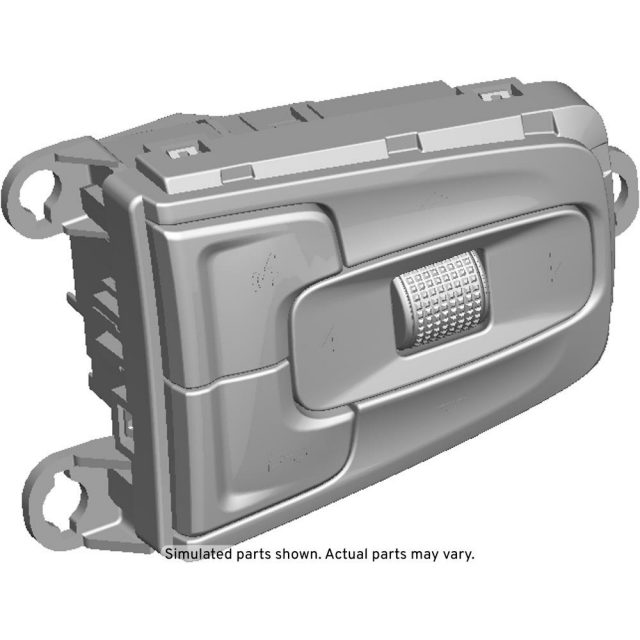 GM Genuine Parts Black Carbon Metallic Passenger Side Radio GM Genuine Parts Black Carbon Metallic Passenger Side Radio