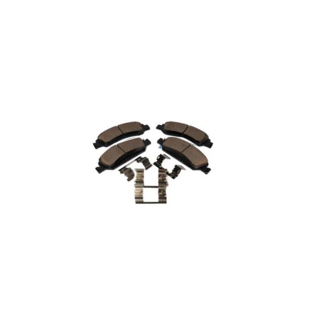 GMC GM Genuine Parts Front Disc Brake Pad Set with Clips