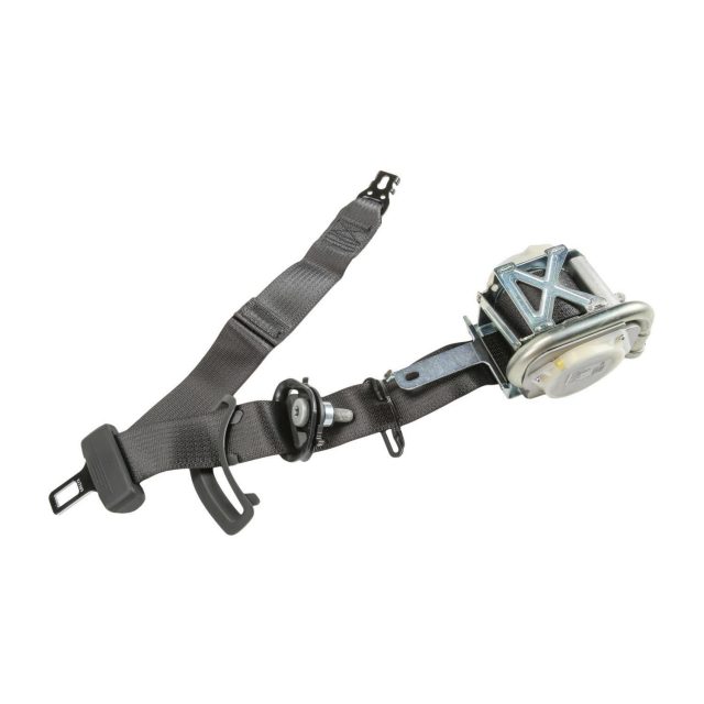 GM Genuine Parts Gray Passenger Seat Belt with Retractor
