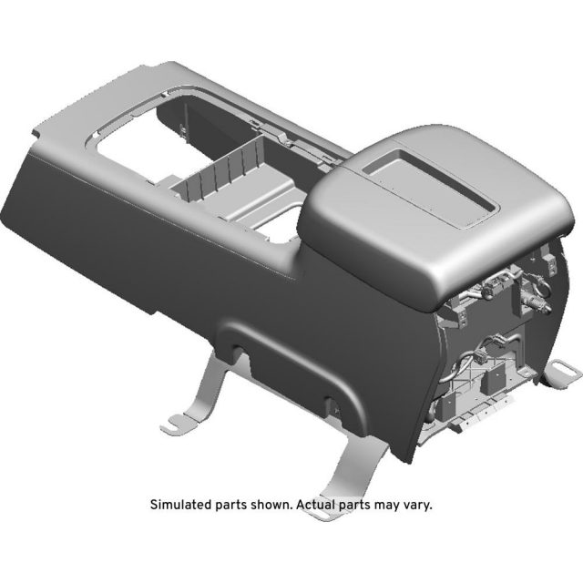 GM Genuine Parts Switchblade Silver Metallic Front Air