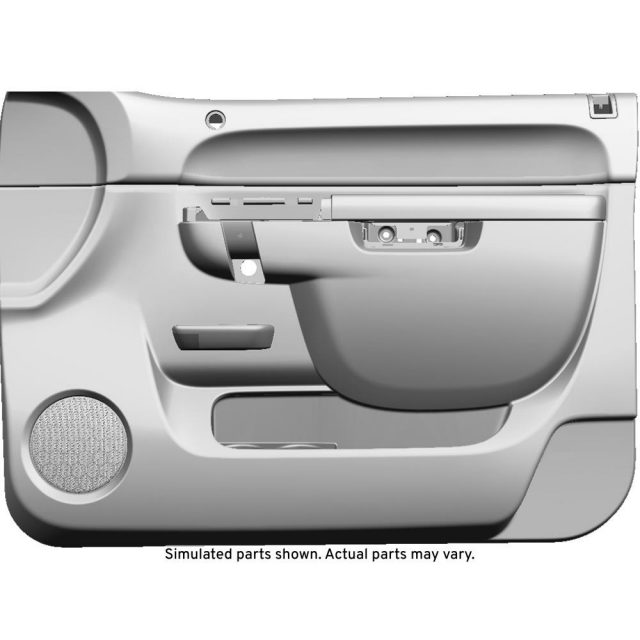 GM Genuine Parts Light Titanium Front Driver Side Door Trim GM Genuine Parts Light Titanium Front Driver Side Door Trim