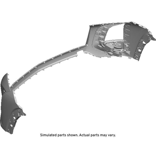 GM Genuine Parts Front Bumper Fascia Driver Side Headlamp