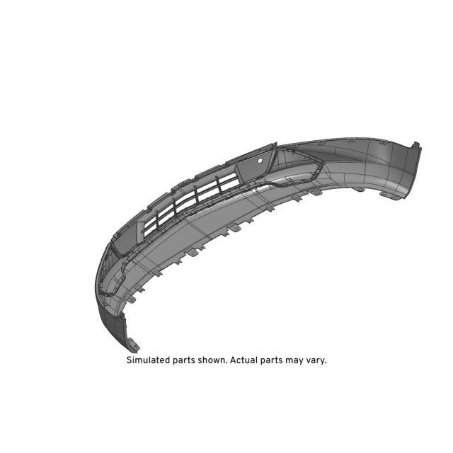 GM Genuine Parts Black Front Bumper Lower Fascia | 42744940