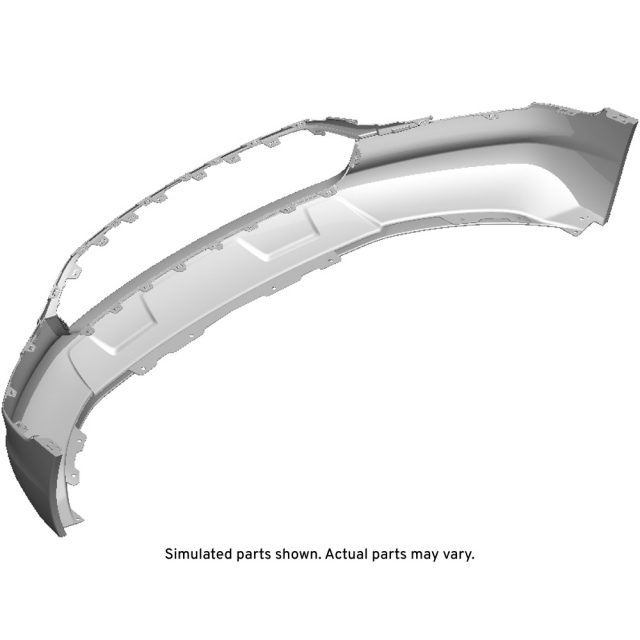 GM Genuine Parts Black Front Bumper Lower Fascia | 23394893 GM Genuine Parts Black Front Bumper Lower Fascia | 23394893