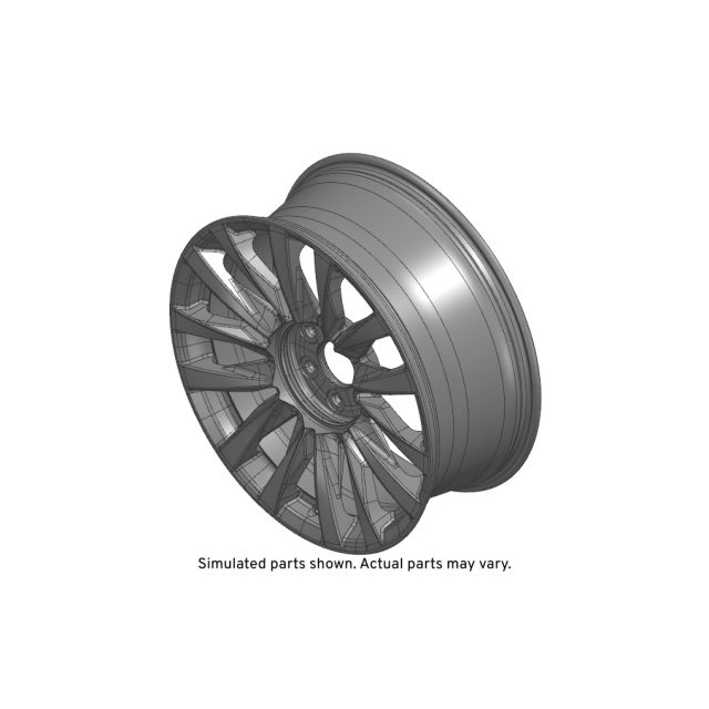 GM Genuine Parts Aluminum Front and Rear Wheel | 84818350 GM Genuine Parts Aluminum Front and Rear Wheel | 84818350