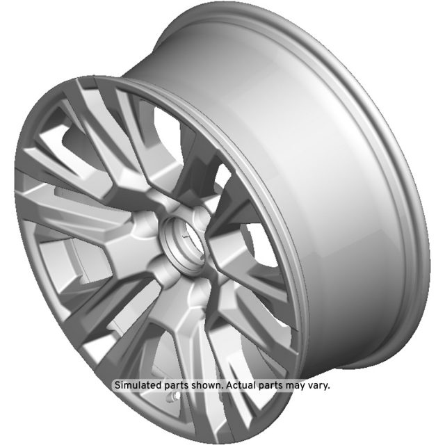 GM Genuine Parts 22x9.0in Aluminum Front and Rear Wheel