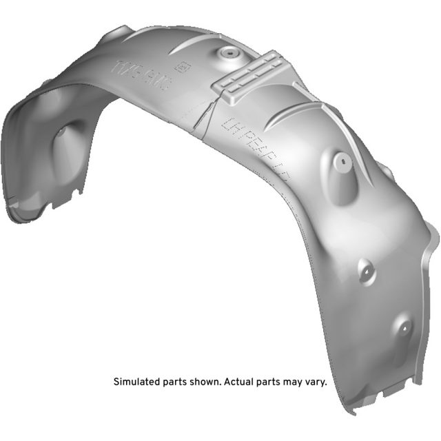 GM Genuine Parts Passenger Side Truck Bed Wheel Housing GM Genuine Parts Passenger Side Truck Bed Wheel Housing