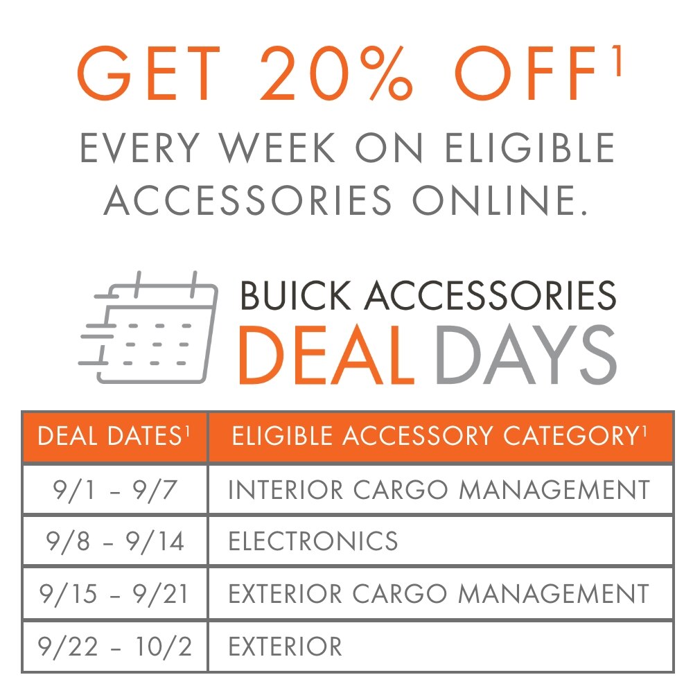 Shop Accessories for Buick Vehicles