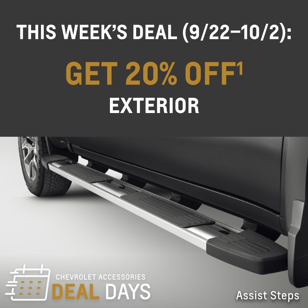Shop Accessories for Chevrolet Vehicles