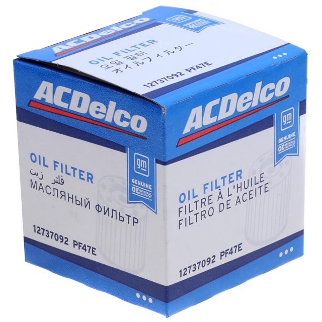 ACDelco GM Original Equipment Oil Filter | 12737093 | GM Parts