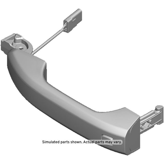 GM Genuine Parts Chrome Front Side Door Exterior Handle