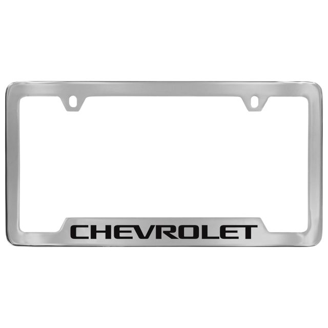 Chevy truck license store plate frames