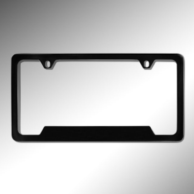 Cadillac License Plate Frame by Baron Baron in Black Associated Accessories 19330733 Cadillac Accessories