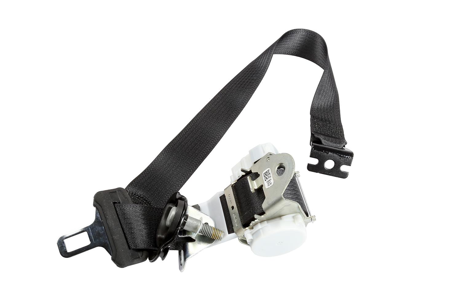 GM Genuine Parts Ebony Rear Passenger Side Seat Belt with