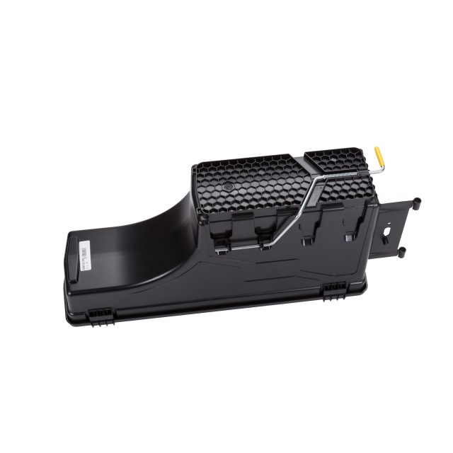 GMC Passenger Side Swing-Out Tool Box in Black by UnderCover