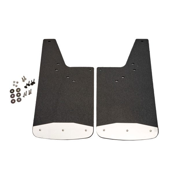 GMC Textured Rubber Splash Guards in Black by LUVERNE™, a Division 