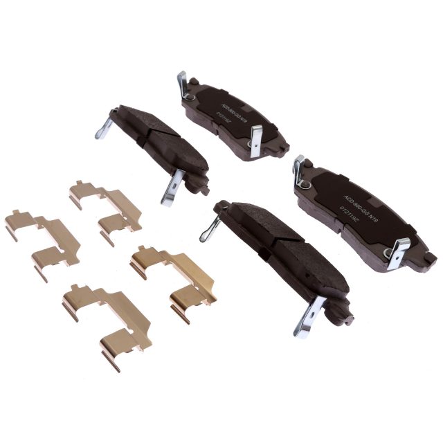 Buick ACDelco Silver Ceramic Rear Disc Brake Pad Set with