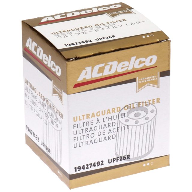 Cadillac ACDelco Gold Ultraguard Engine Oil Filter