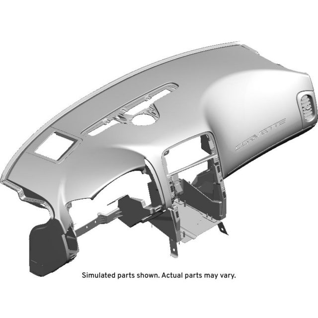 てぷページ GM Genuine Parts Light Titanium Instrument Panel Upper Trim