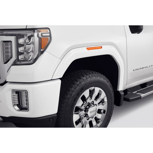 GMC Front and Rear Fender Flare Set in Summit White