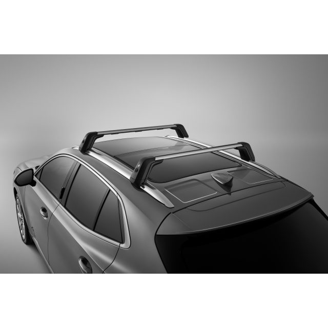 Buick Roof Rack Cross Rail Package in Black | 85513548 | Buick Accessories