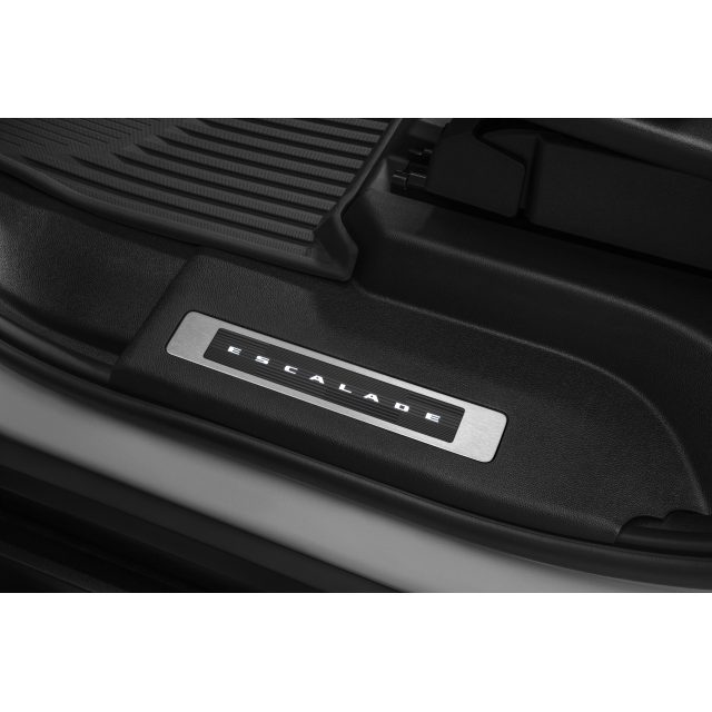 Cadillac Illuminated Front and Rear Door Sill Plates with Escalade