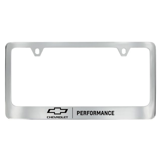 License Plate Frames | Chevrolet Accessories