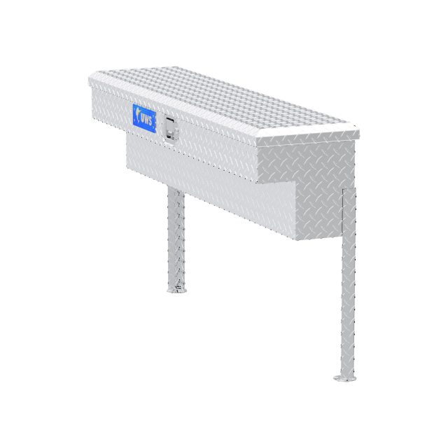 GMC 48-Inch Side-Mounting Aluminum Tool Box in Bright GMC 48-Inch Side-Mounting Aluminum Tool Box in Bright