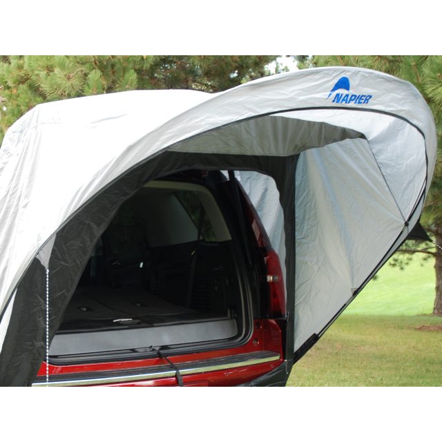 Napier sportz link model 51000 tent with attachment clearance sleeve