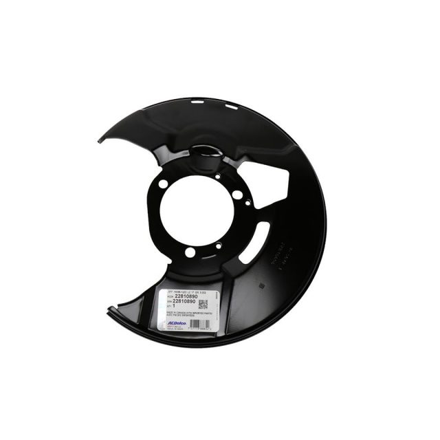 GM Genuine Parts Front Driver Side Brake Shield | 22810890