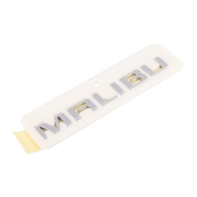GM Genuine Parts Deck Lid Malibu Name Plate | 22842005 | GM GM Genuine Parts Deck Lid Malibu Name Plate | 22842005 | GM