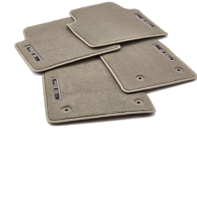 Cadillac First- and Second-Row Premium Carpeted Floor Mats in