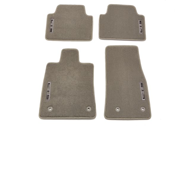 Cadillac First- and Second-Row Premium Carpeted Floor Mats in