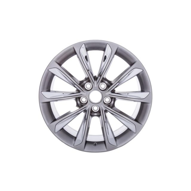 【レビューを書けば送料当店負担】 GM Wheel Silver Midnight 19x8.5-Inch-Inch Parts Genuine その他