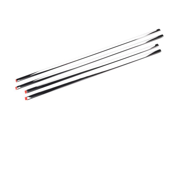 Chevrolet Front and Rear Door Moldings in Chrome | 22988755 Chevrolet Front and Rear Door Moldings in Chrome | 22988755