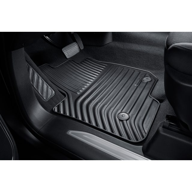 Cord Carpet Floor Mat Black And Red (Set of 7), Suv Car Floor Mats Online