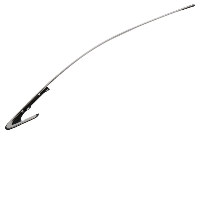 GM Genuine Parts Bright Chrome Driver Side Front Door Window GM Genuine Parts Bright Chrome Driver Side Front Door Window