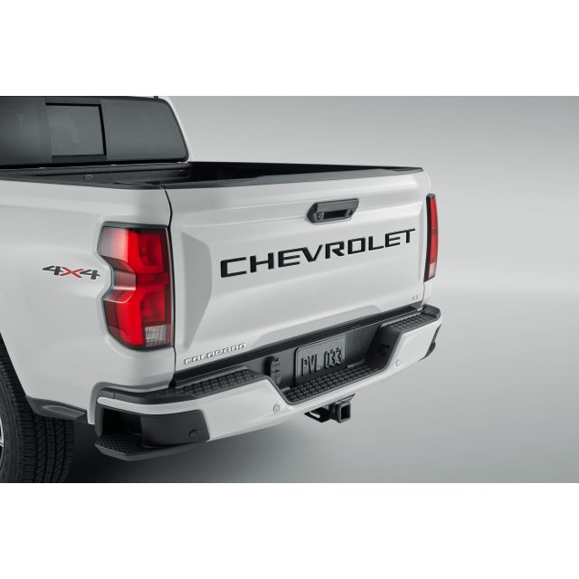 Chevrolet 3-D Urethane CHEVROLET Tailgate Lettering in Gloss Black 