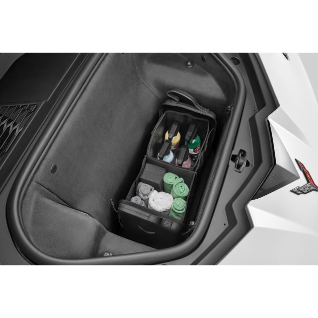 Chevrolet Collapsible Cargo Organizer in Jet Black with Crossed