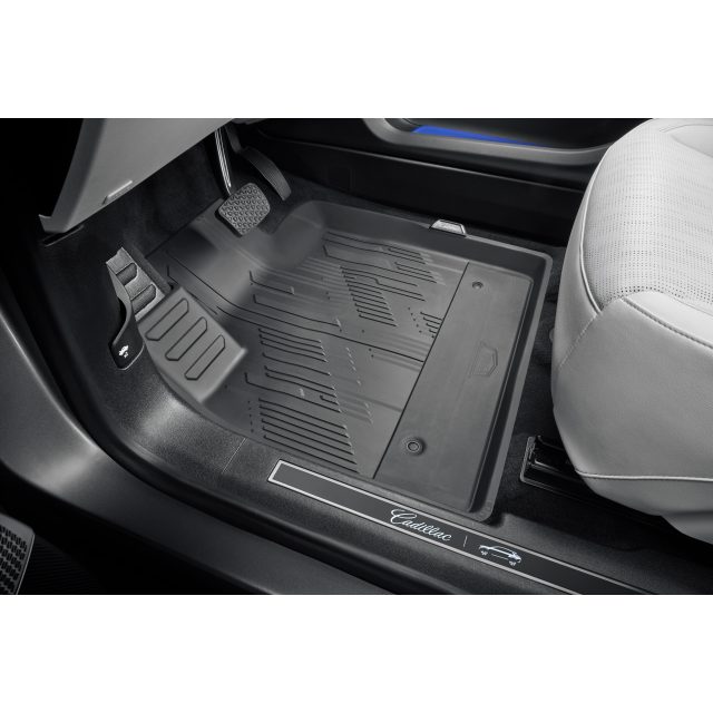 Cadillac First- and Second-Row Premium All-Weather Floor Mats in