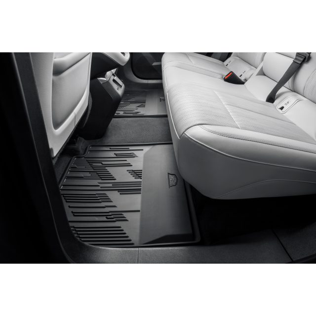 Cadillac First and Second Row Premium All Weather Floor Mats in