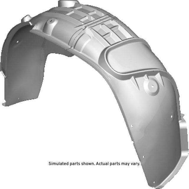 GM Genuine Parts Rear Driver Side Wheelhouse Liner