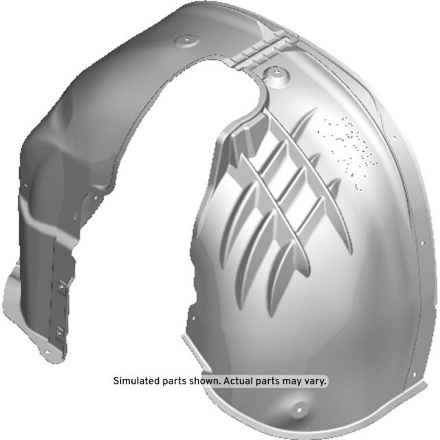 GM Genuine Parts Front Passenger Side Wheelhouse Liner
