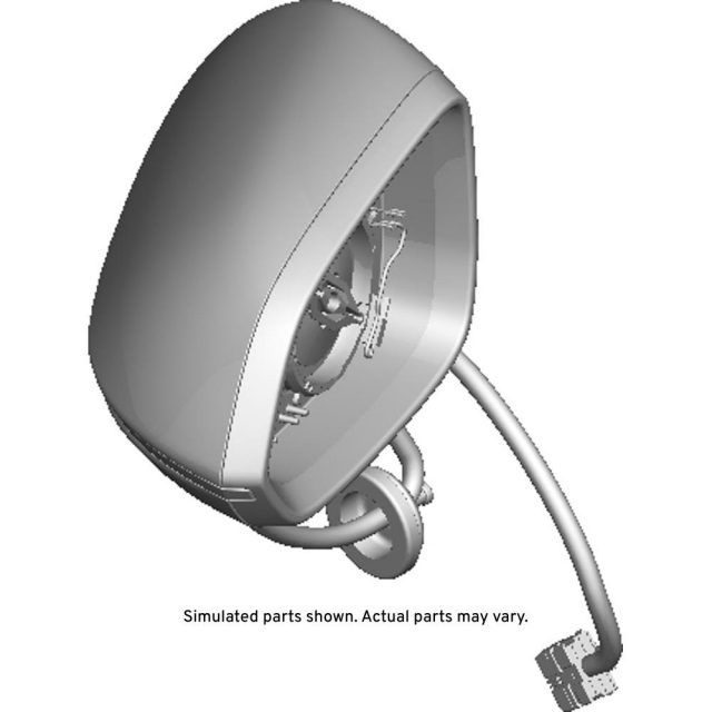 GM Genuine Parts Primed Driver Side Door Mirror Housing