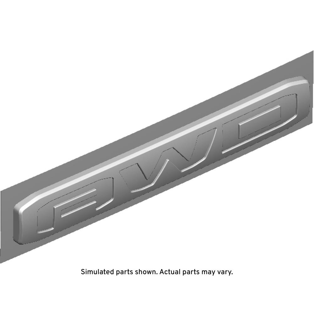 GM Genuine Parts Liftgate Transmission Name Plate | 26505223