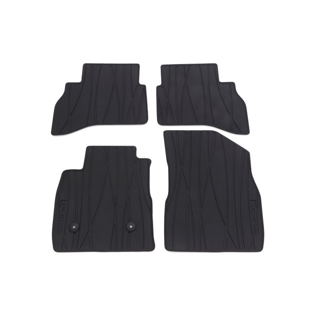 Buick First and Second Row Premium All Weather Floor Mats in
