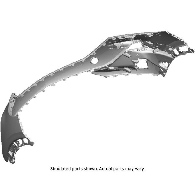Buick GM Genuine Parts Primed Front Bumper Upper Fascia Buick GM Genuine Parts Primed Front Bumper Upper Fascia