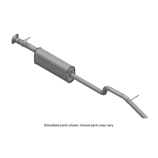 GM Genuine Parts Exhaust Muffler with Exhaust Pipe | 84021299 | GM 