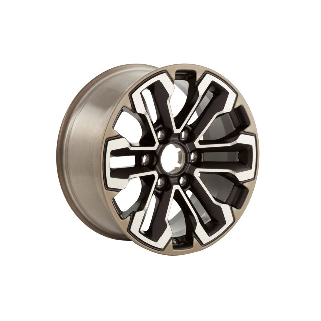 Chevrolet 18x8.5-Inch Aluminum Multi-Spoke Wheel in Satin Graphite 