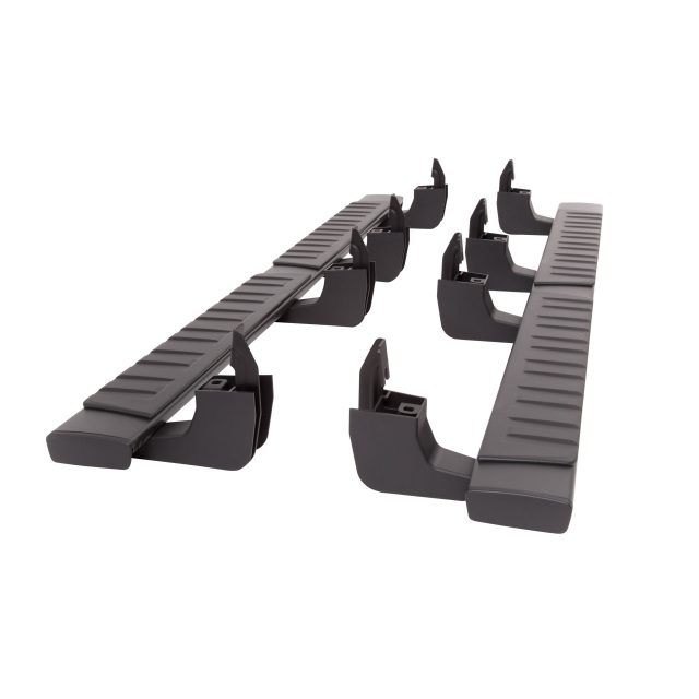 GMC Crew Cab 5-Inch Rectangular Assist Steps in Black | 84157156